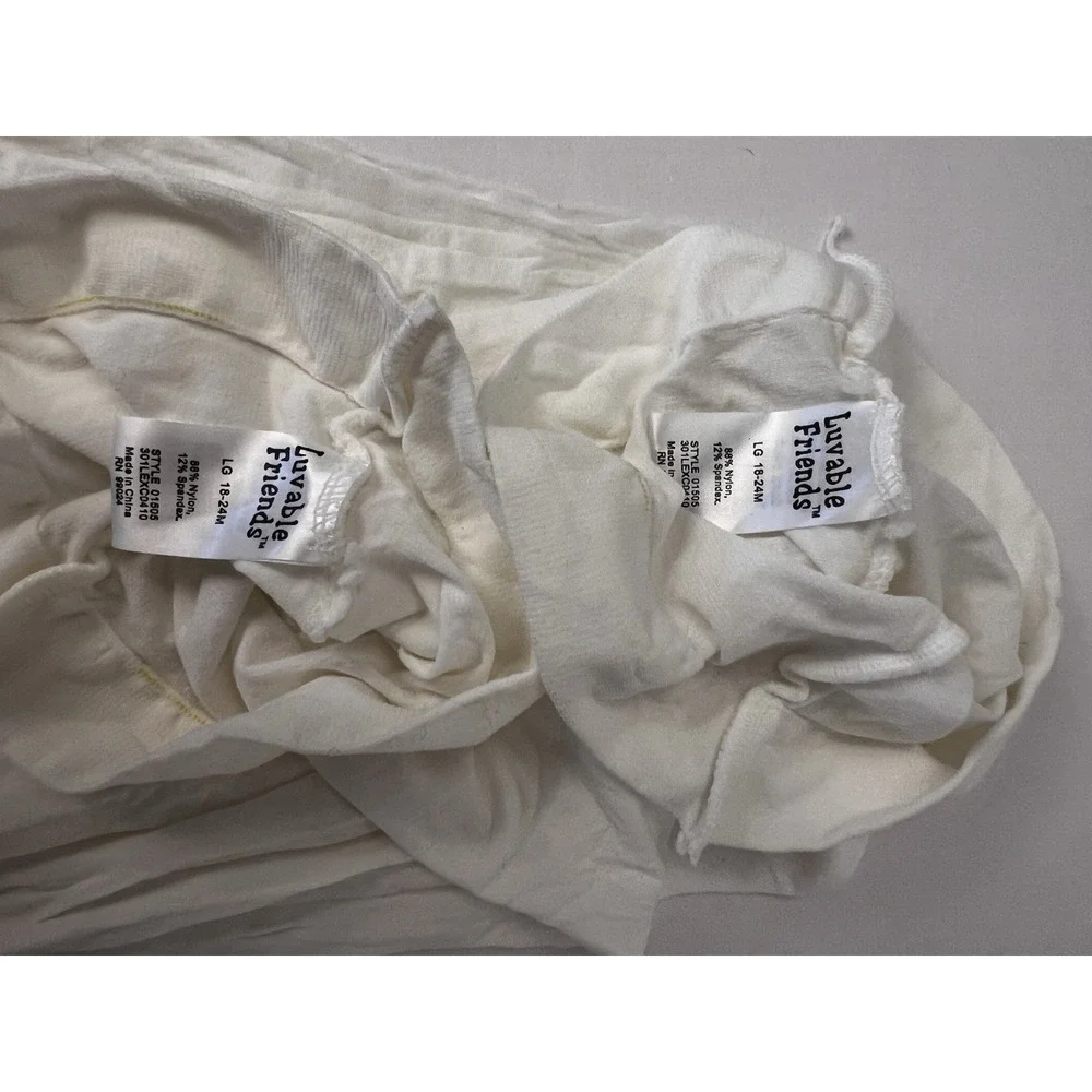 Luvable Friends Baby Tights Size 18-24M & 2T